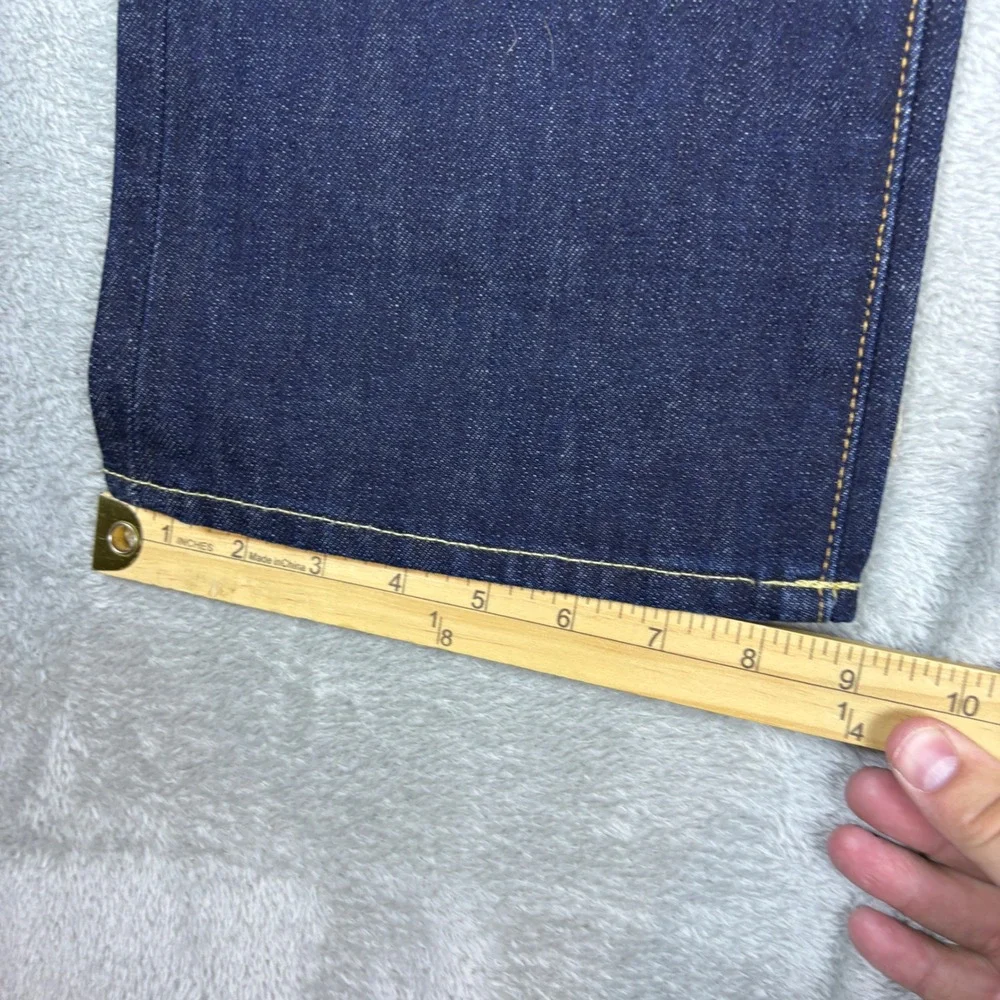 Polo Ralph Lauren Jeans Men 40x32 (Fits 42x34) Slim Fit Dark Wash‎ Indigo Denim